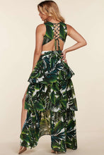 Palm Leaf Maxi Dress - Foxy And Beautiful Boutique