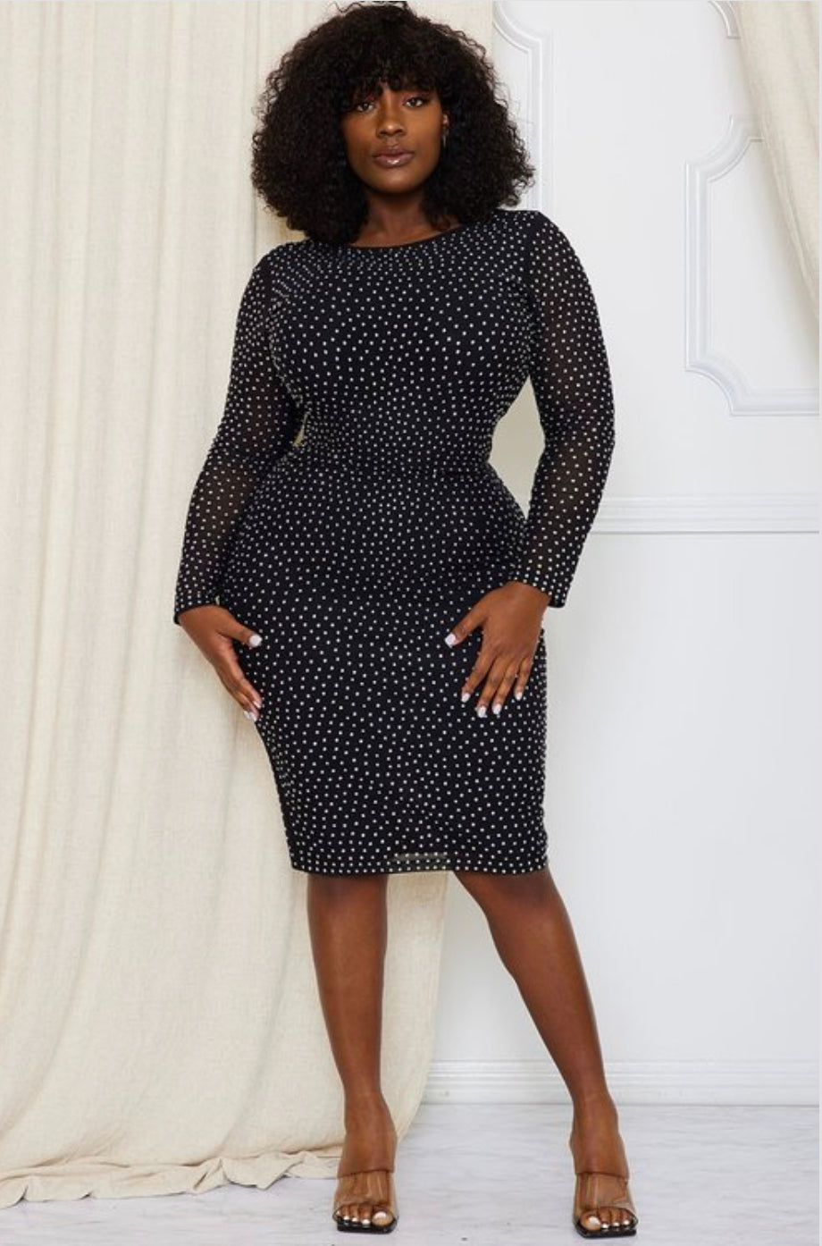 Liz Midi Dress - Foxy And Beautiful