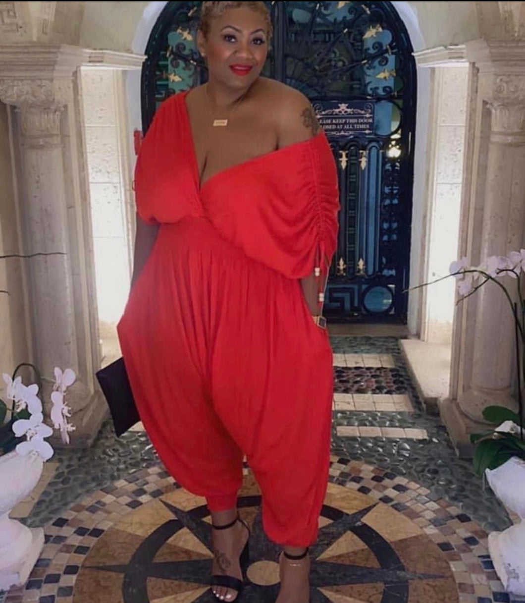 Casual Harem Jumpsuit - Foxy And Beautiful