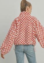 Checkered Teddy Jacket - Foxy And Beautiful Boutique