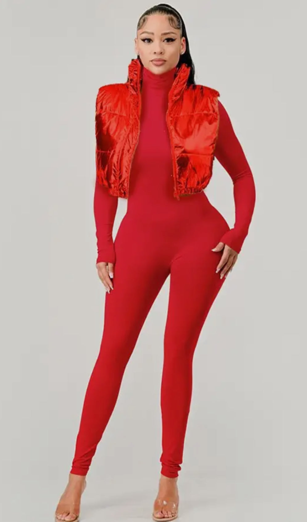 In Love Jumpsuit Set - Foxy And Beautiful Boutique