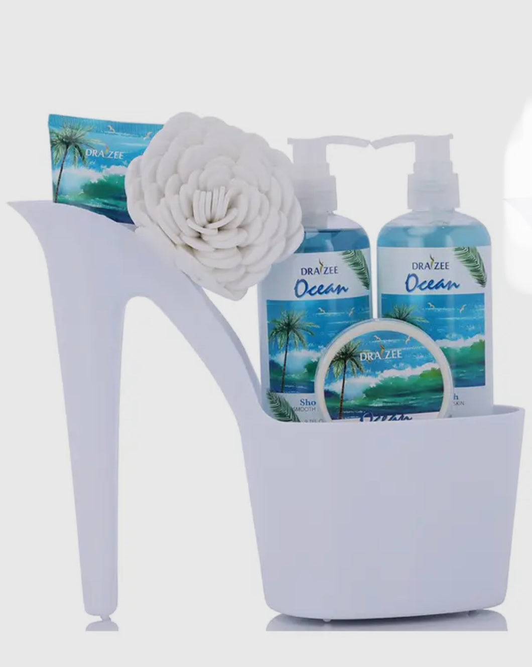 Spa Heel Gift Basket - Clean Ocean - Foxy And Beautiful