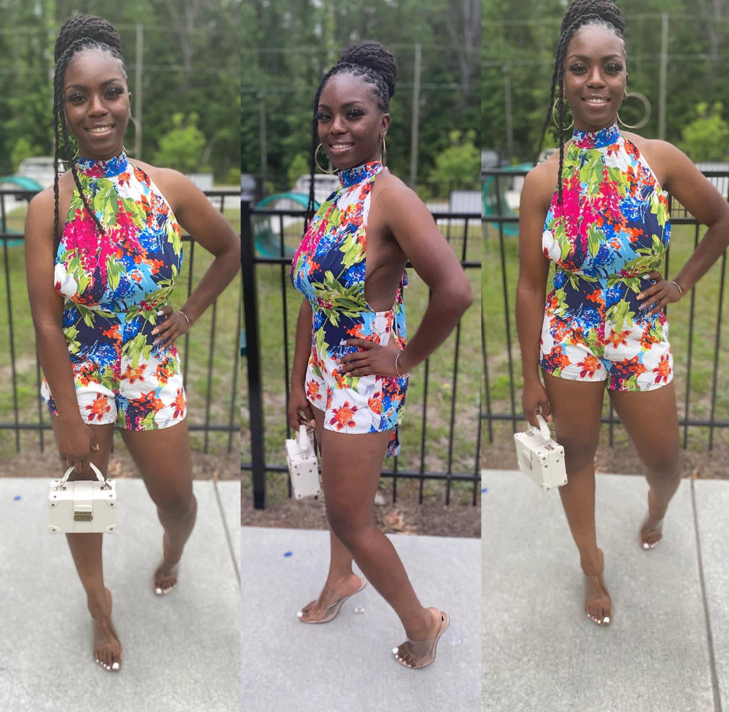 Florida Romper - Foxy And Beautiful Boutique
