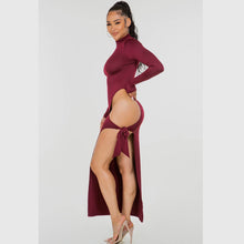 Sandy Side Wrap Maxi Dress - Foxy And Beautiful