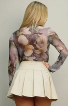 Floral Sheer Bodysuit - Foxy And Beautiful Boutique