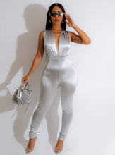 Platinum Jumpsuit - Foxy And Beautiful