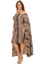 Temptress Snake Print Dress - Foxy And Beautiful