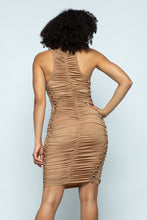 Mocha Sleeveless Midi Dress - Foxy And Beautiful