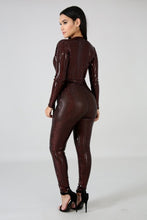 shiny jumpsuit