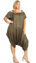 Olive Curvy Jumpsuit - Foxy And Beautiful