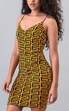 Mustard Hypnotic Dress - Foxy And Beautiful