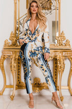 Nautical Print Pant Suit - Foxy And Beautiful