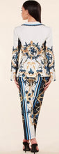 Nautical Print Pant Suit - Foxy And Beautiful