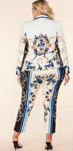 Nautical Print Pant Suit - Foxy And Beautiful