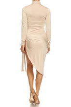 Sandy Side Wrap Dress - Foxy And Beautiful