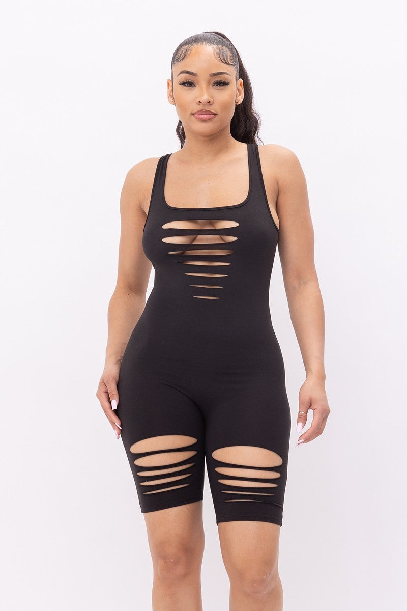 Slash Romper - Foxy And Beautiful