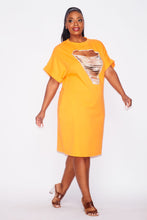 Razor Cut Rhinestone Dress - Foxy And Beautiful