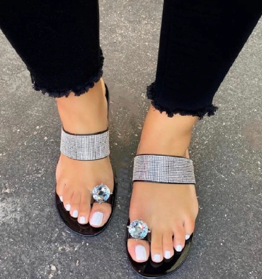 Ms. Bling Sandals - Foxy And Beautiful