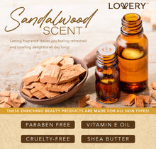 14pc Sandalwood Bath Set & Grooming Kit - Foxy And Beautiful