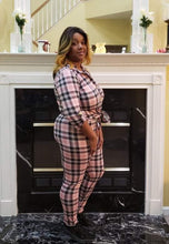 Pink Plaid Set - Foxy And Beautiful