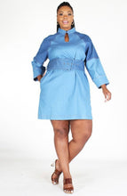 Denim Mini Dress - Foxy And Beautiful