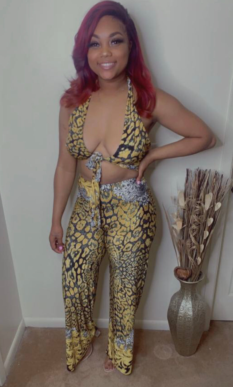 Rayna Pant Set - Foxy And Beautiful