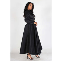 black trench coat