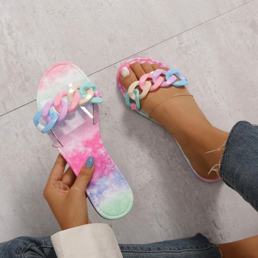 Carmen Sandals - Pastel - Foxy And Beautiful