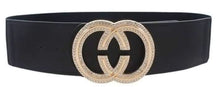 Double C Rhinestone Belt - Foxy And Beautiful