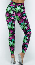 Multicolored Leaves Joggers - Foxy And Beautiful