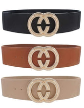 Double C Rhinestone Belt - Foxy And Beautiful