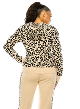 Knitted Leopard Hoodie Set - Foxy And Beautiful