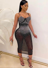 black sparkle dress