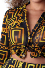 Gold Chain Pant Set - Foxy And Beautiful