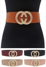 Double C Rhinestone Belt - Foxy And Beautiful