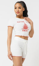 Thank You Enjoy Short Set - Foxy And Beautiful