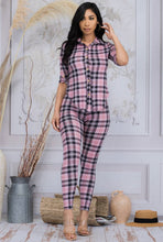 Pink Plaid Set - Foxy And Beautiful
