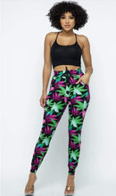 Multicolored Leaves Joggers - Foxy And Beautiful