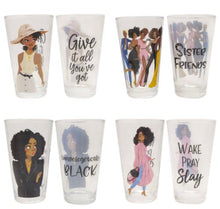 Sister Friends 2 Glass Set - Foxy And Beautiful