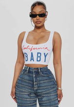 California Baby Crop Tank - Foxy And Beautiful Boutique