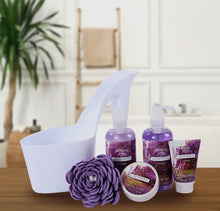 Spa Heel Gift Basket - Lavender - Foxy And Beautiful