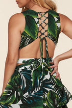 Palm Leaf Maxi Dress