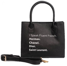 I Speak Fluent Italian Mini Tote