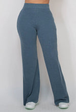 Denim Ribbed Set