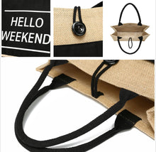 Hello Weekend Bag - Foxy And Beautiful Boutique