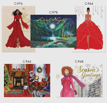 Assorted Christmas Cards - Foxy And Beautiful