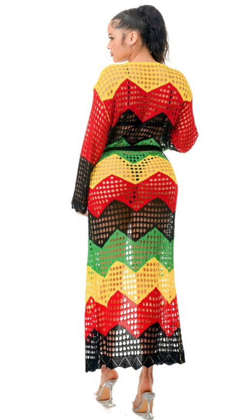 jamaican crochet dress Jamaican Crochet Kimono– Foxy And Beautiful Boutique