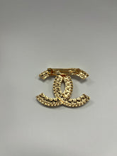 Gold Double C Brooch - Foxy And Beautiful