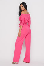 sexy pink jumpsuit 