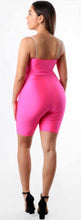Neon Pink Jumpsuit - Foxy And Beautiful